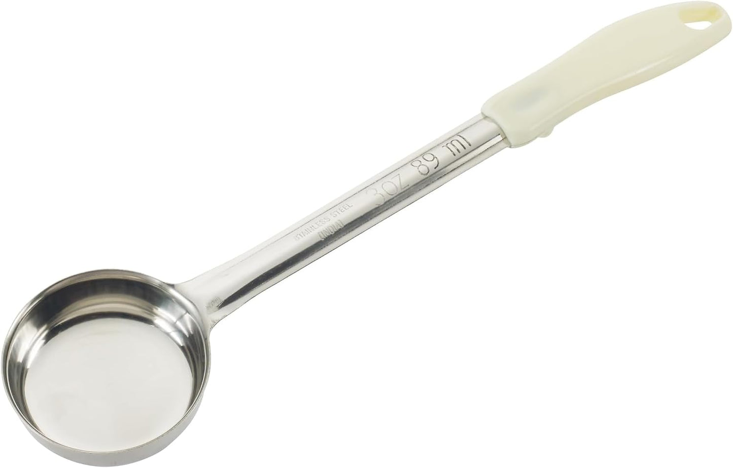 Solid Food Portioner, 1-Ounce, Medium, Stainless Steel, Yellow