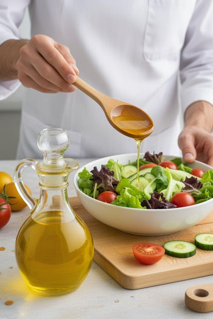 980R Presence Cruet With Stopper Oil Dispenser Oil Pitcher, Glass Olive Oil Dispenser Bottle with Stopper — 10oz / 300ml Durable Cruet for Olive Oil & Vinegar — Airtight Seal