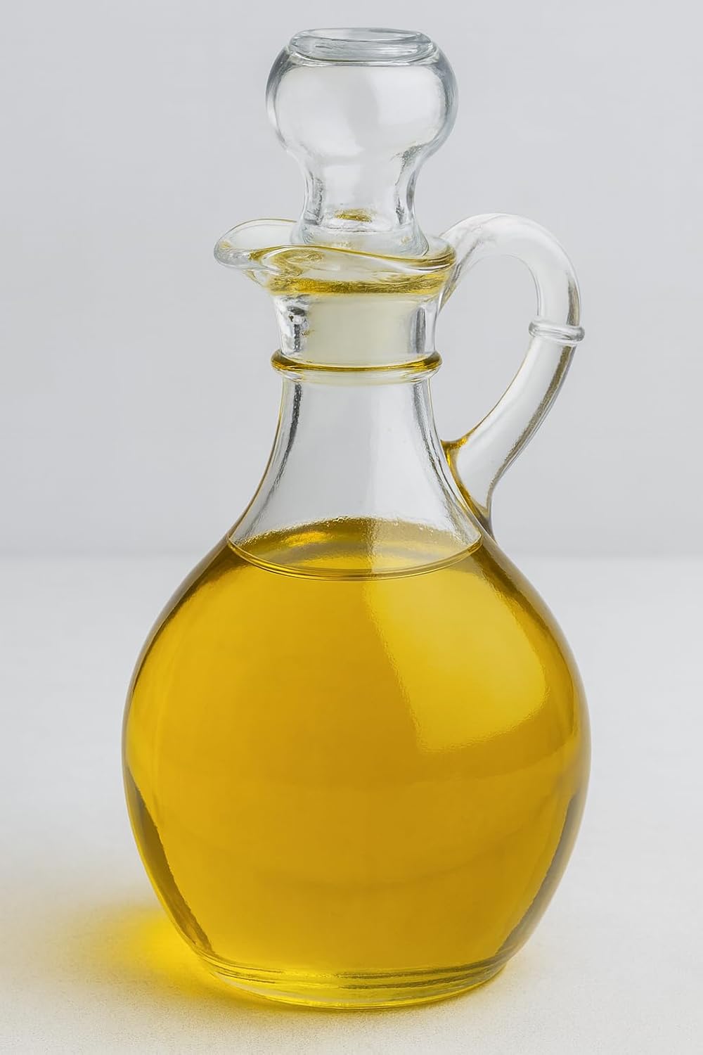 980R Presence Cruet With Stopper Oil Dispenser Oil Pitcher, Glass Olive Oil Dispenser Bottle with Stopper — 10oz / 300ml Durable Cruet for Olive Oil & Vinegar — Airtight Seal