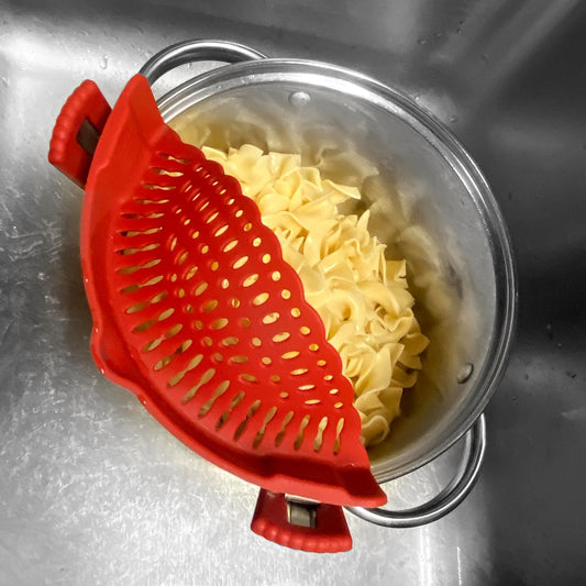 Silicone Clip On Strainer