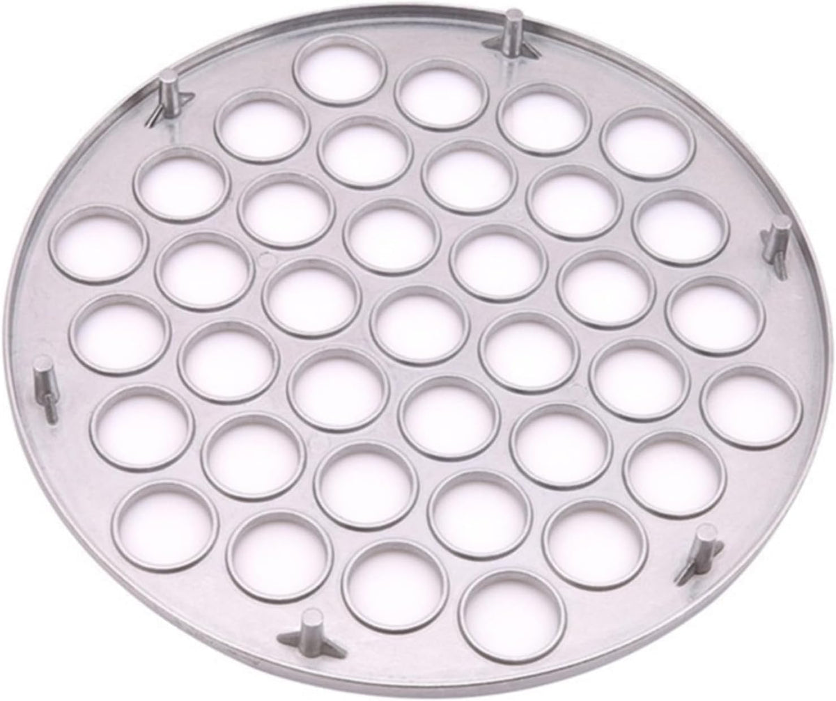 Silver Ravioli Dumpling Mold, 37 Holes Metal Ravioli Maker, Russian Pelmeni Maker, Pelmeni Meat Dumplings Maker, Handmade Dumpling Cutter Tools,Kitchen Utensils and Gadgets