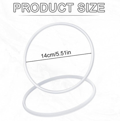 2 Pcs Salad Spinner Gaskets, Silicone BPA Free Replacement Gaskets Compatible with OXO Good Grips Salad Spinner Fruit Washer Vegetable Cleaner