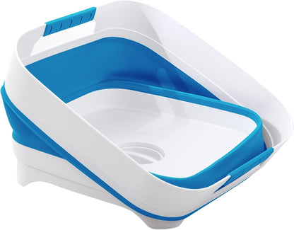 2.6 Gal/10L Collapsible Wash Basin with Drain Plug, Dish Tub