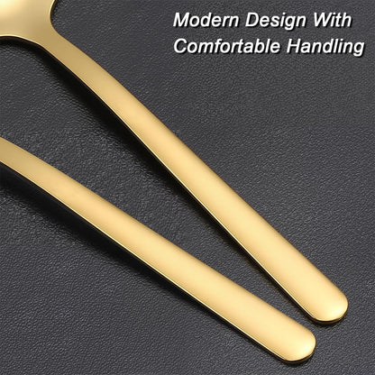 Pack of 8 Black Stainless Steel Espresso Spoons, 5.3 Inch Mini Teaspoons Set for Coffee, Dessert, Cake, Ice Cream, Tea, Sugar, Cappuccino, Mirror Finish Small Spoon Set