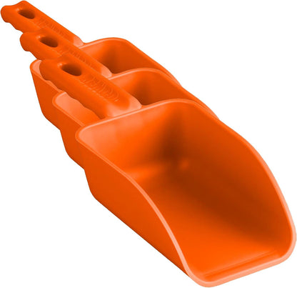 Vikan Remco 63001 Color-Coded Plastic Hand Scoop - BPA-Free Food-Safe Kitchen Utensils, Restaurant and Food Service Supplies, 16 oz, Pink