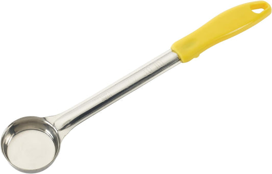 Solid Food Portioner, 1-Ounce, Medium, Stainless Steel, Yellow