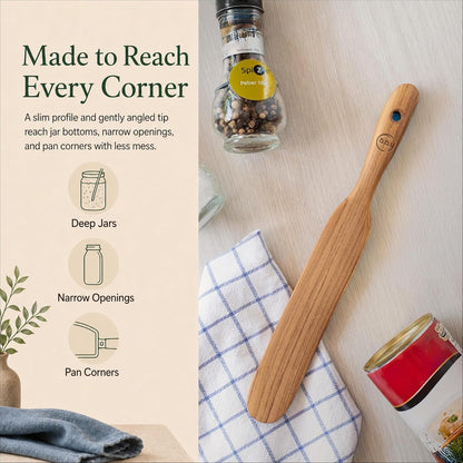 13" Dough Whisk, 100% Healthy Teak Kitchen Utensils for Bread Mixing, Sourdough, Batter Preparation, Baking, and Cooking Tools