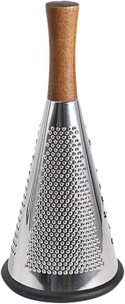 Manual Cheese Grater Stainless Steel Vegetable Grater with Ergonomic Handle Kitchen Gadget for Cheese Fruit and Melon Household Graters for Kitchen 11.81 X 5.11 X 5.11 in