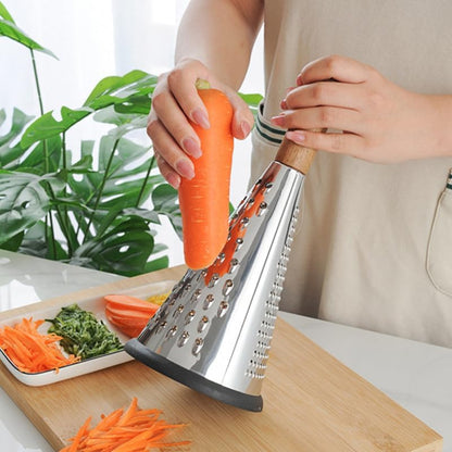 Manual Cheese Grater Stainless Steel Vegetable Grater with Ergonomic Handle Kitchen Gadget for Cheese Fruit and Melon Household Graters for Kitchen 11.81 X 5.11 X 5.11 in