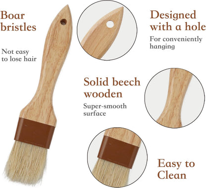 3 Inch Pastry Brushes, Butter Brush for Cooking