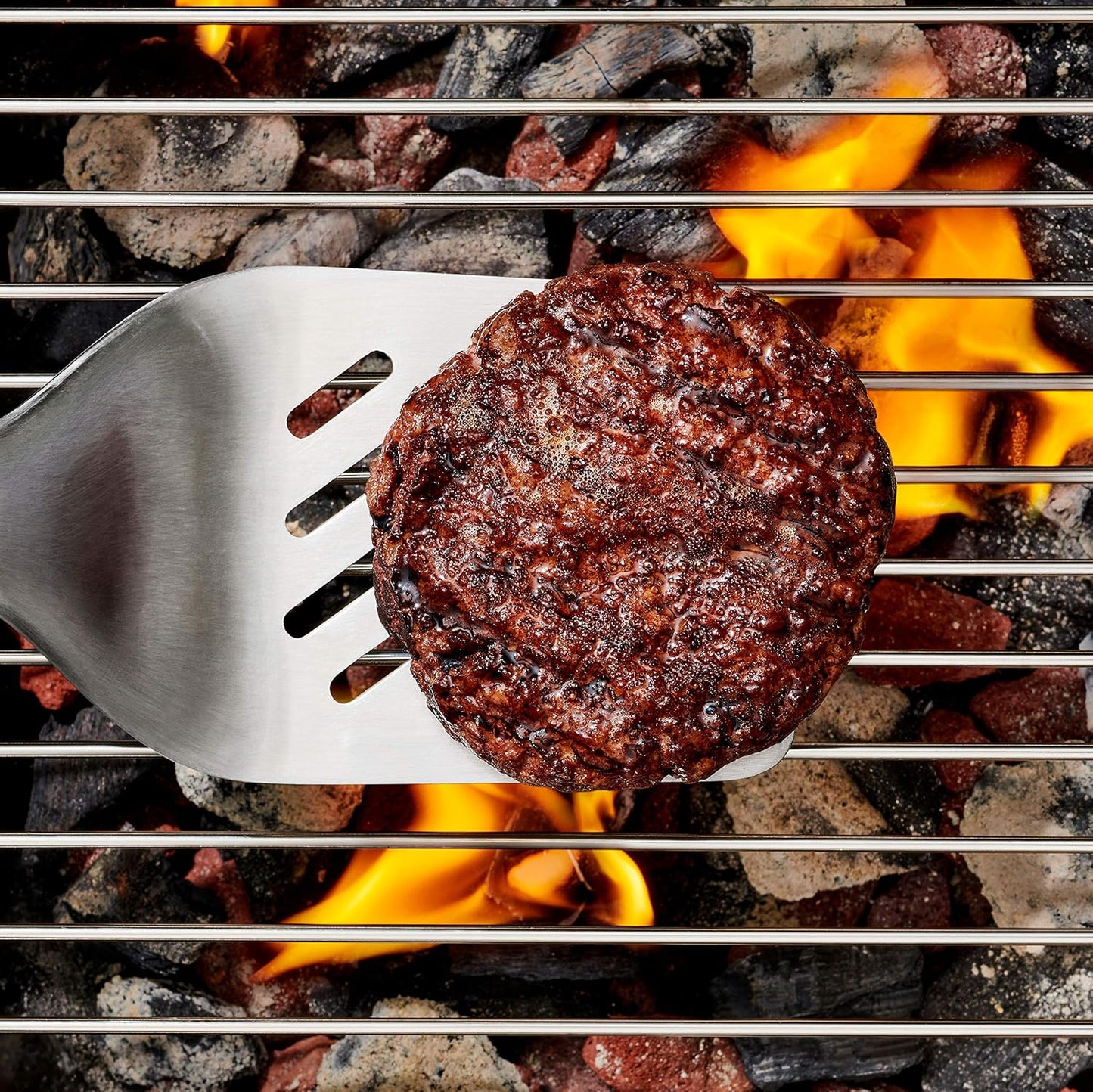 Outdoor Grilling Turner and Tongs Set