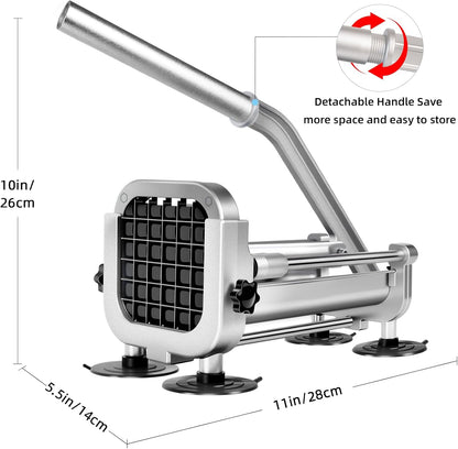 French Fry Cutter, Heavy Duty Potato Slicer Cutter