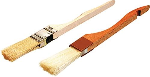SPARTA 4039700 Nylon Wide Brush, Flat With Nylon Bristles, 2 Inches, Brown