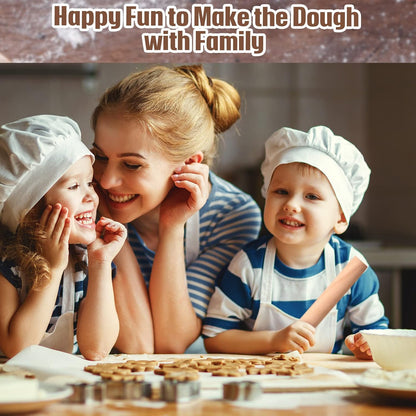 3 Pieces Small Wooden Rolling Pin, Dumpling Dough Roller Wooden Mini Rolling Pins Kitchen Utensil Tool for Fondant, Pasta, Bread, Pastry, Cookies, Pizza, Pie, Cylinder Style, 6.3 Inch