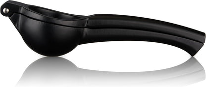 Black Citrus Press, Citrus Juicer, Lemon Squeezer for Cocktails, Bar Accessories, Matte Black Lime Juicer, Metal, Set of 1
