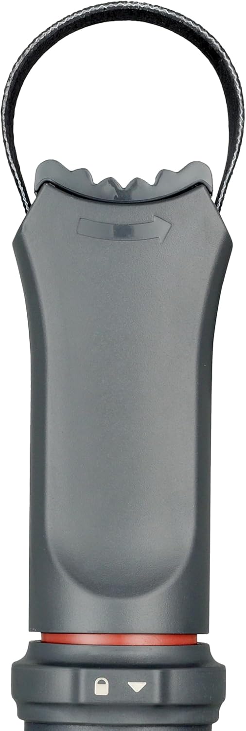 Strongboy Jar Opener, Adjustable Grip to Open Jars & Bottles, Grey