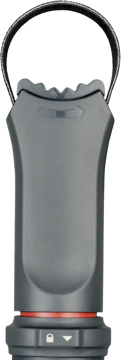 Strongboy Jar Opener, Adjustable Grip to Open Jars & Bottles, Grey