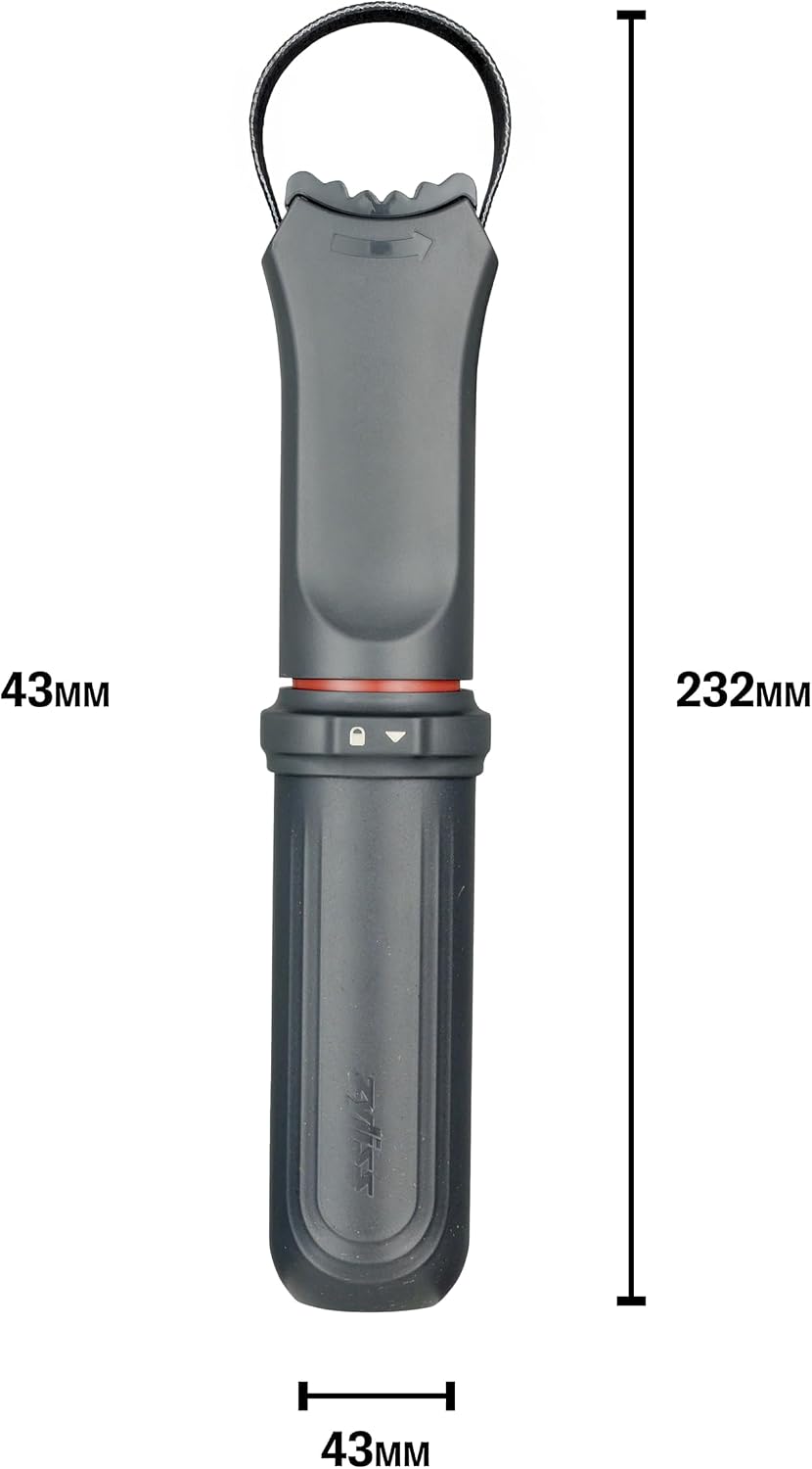 Strongboy Jar Opener, Adjustable Grip to Open Jars & Bottles, Grey