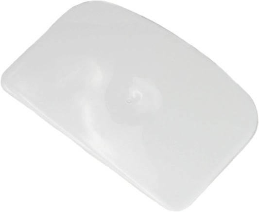 Classic Plastic Dough Scraper, 6 Inch, White, One Size
