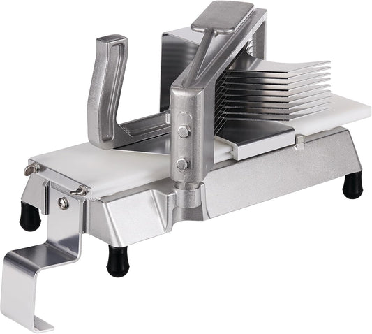 Commercial Tomato Slicer, 3/16" Slice, Stainless Steel Blades, NSF Certified for Restaurants (29A-014-3/16)