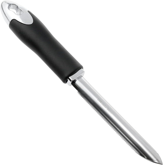 Rugged stainless steel melon core Extractor Pepper corer with tooth Suitable for removing fruit melon vegetable core extractor, easy to use, good kitchen helper -1pcs
