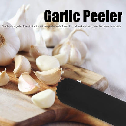 Garlic Peeler Set Silicone Peeling Roller Tube Brush Food Grade Kitchen Tool
