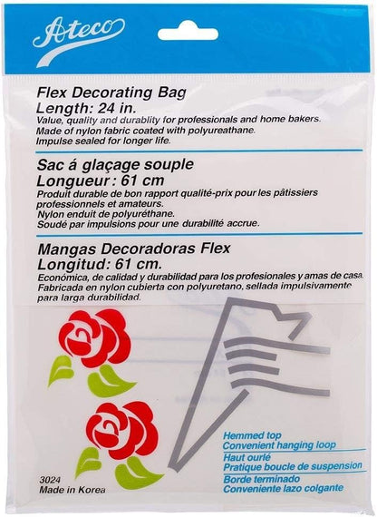 3021 Flex Decorating Bag, Coated Nylon, 21-Inch, Reusable