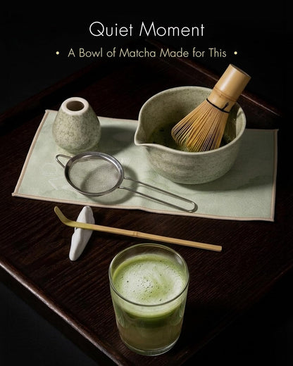 Matcha Whisk Set for Macha Lovers (Pink)