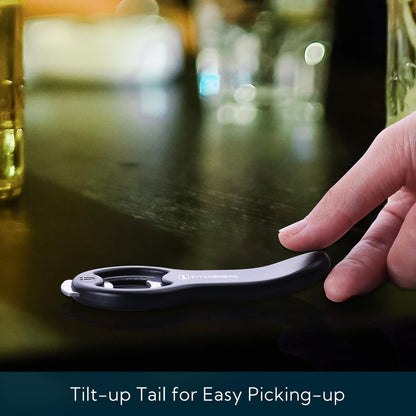 2 in 1 Magnetic Beer Bottle Opener for Fridge and RV with Cap Catcher - Pop Can Soda Can Opener, Stick to Refrigerator for Easy Storage with Magnet, Gift for Men Husband Father
