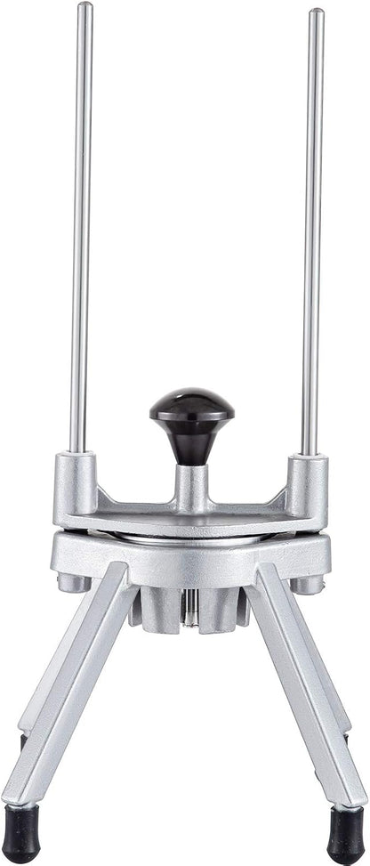 Commercial French Fry Cutter, Stainless Steel Vegetable Fruit Chopper with 3 Replacement Blades 1/2-Inch 3/8-Inch 1/4-Inch, Manual Potato Slicer Dicer for Restaurants & Home Kitchen