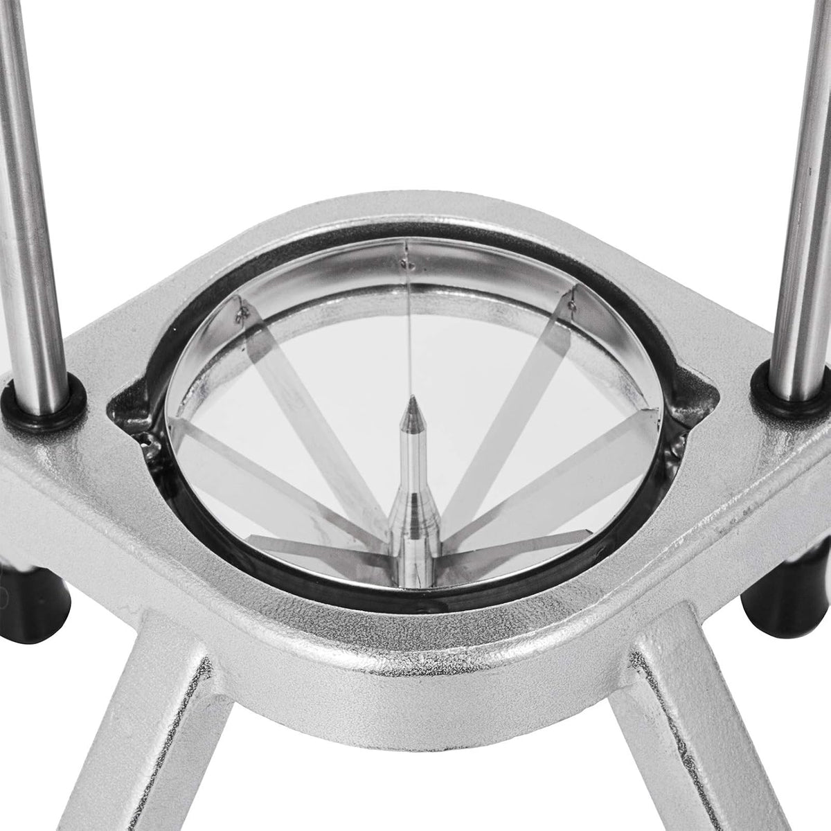 Commercial French Fry Cutter, Stainless Steel Vegetable Fruit Chopper with 3 Replacement Blades 1/2-Inch 3/8-Inch 1/4-Inch, Manual Potato Slicer Dicer for Restaurants & Home Kitchen