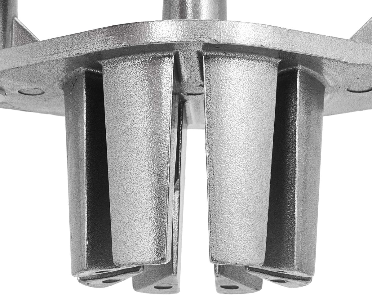 Commercial French Fry Cutter, Stainless Steel Vegetable Fruit Chopper with 3 Replacement Blades 1/2-Inch 3/8-Inch 1/4-Inch, Manual Potato Slicer Dicer for Restaurants & Home Kitchen