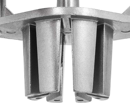 Commercial French Fry Cutter, Stainless Steel Vegetable Fruit Chopper with 3 Replacement Blades 1/2-Inch 3/8-Inch 1/4-Inch, Manual Potato Slicer Dicer for Restaurants & Home Kitchen