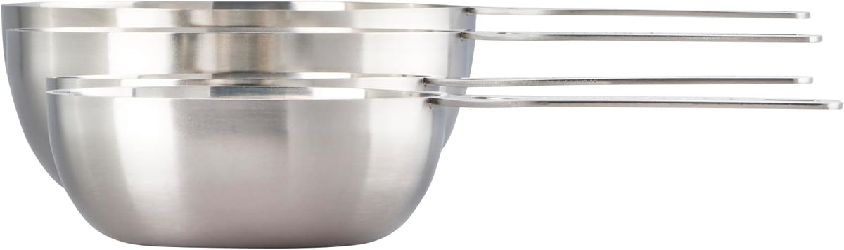 Stainless Steel Measuring Spoons, Gold Finish, Set of 5
