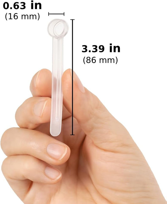 1/8 teaspoon scoop (1/8 teaspoon measuring spoon) plastic | (5, Clear)