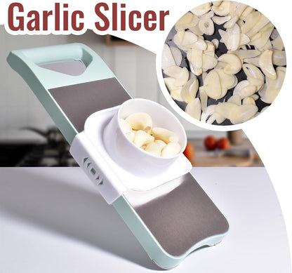 6-Blade Mandoline Slicer for Kitchen,Handheld Vegetable Slicer