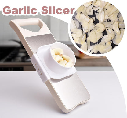 6-Blade Mandoline Slicer for Kitchen,Handheld Vegetable Slicer