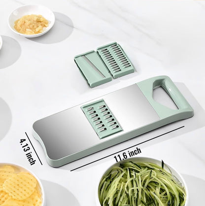 6-Blade Mandoline Slicer for Kitchen,Handheld Vegetable Slicer