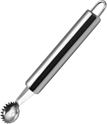 Silver Stems Remover For Pineapple Strawberry Tomato Cherry Stainless Steel Tomato Corer Strawberry Huller Stem Remover Fruit Leaf，Corers and Pitters，Fruit and Vegetable Corers