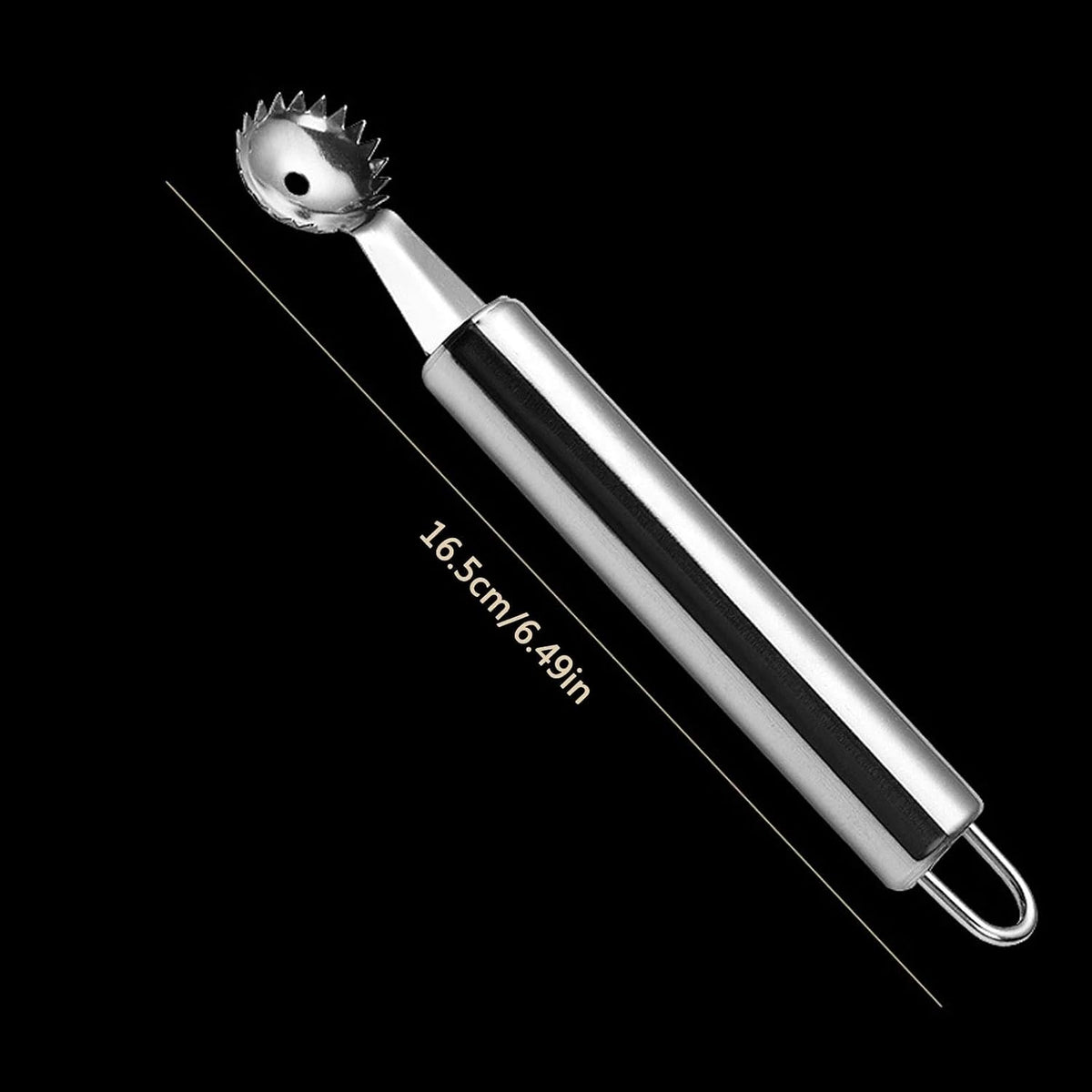 Silver Stems Remover For Pineapple Strawberry Tomato Cherry Stainless Steel Tomato Corer Strawberry Huller Stem Remover Fruit Leaf，Corers and Pitters，Fruit and Vegetable Corers