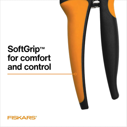 SoftGrip Bypass Pruning Shears, 5/8" Cut Capacity Garden Clippers