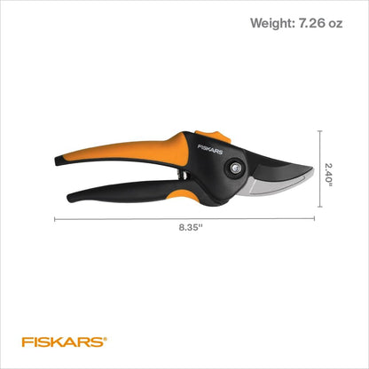 SoftGrip Bypass Pruning Shears, 5/8" Cut Capacity Garden Clippers