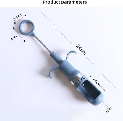 Red Dates Corer Jujube Pitter Multifunctional Portable Efficient Jujube Corer Fruit Core Remover for Pear Cherry Jujube Red Date Kitchen Tool PP Stainless Steel (Blue)