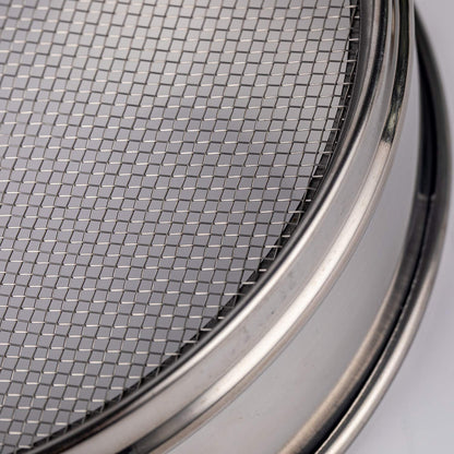φ20×4.5cm 5 Mesh 304 Stainless Lab Sieves Economy Test Sieve 304 Stainless Steel Wire Cloth（5mm） - Colors B