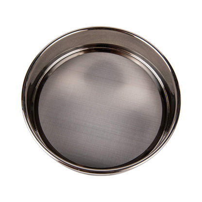 φ20×4.5cm 5 Mesh 304 Stainless Lab Sieves Economy Test Sieve 304 Stainless Steel Wire Cloth（5mm） - Colors B