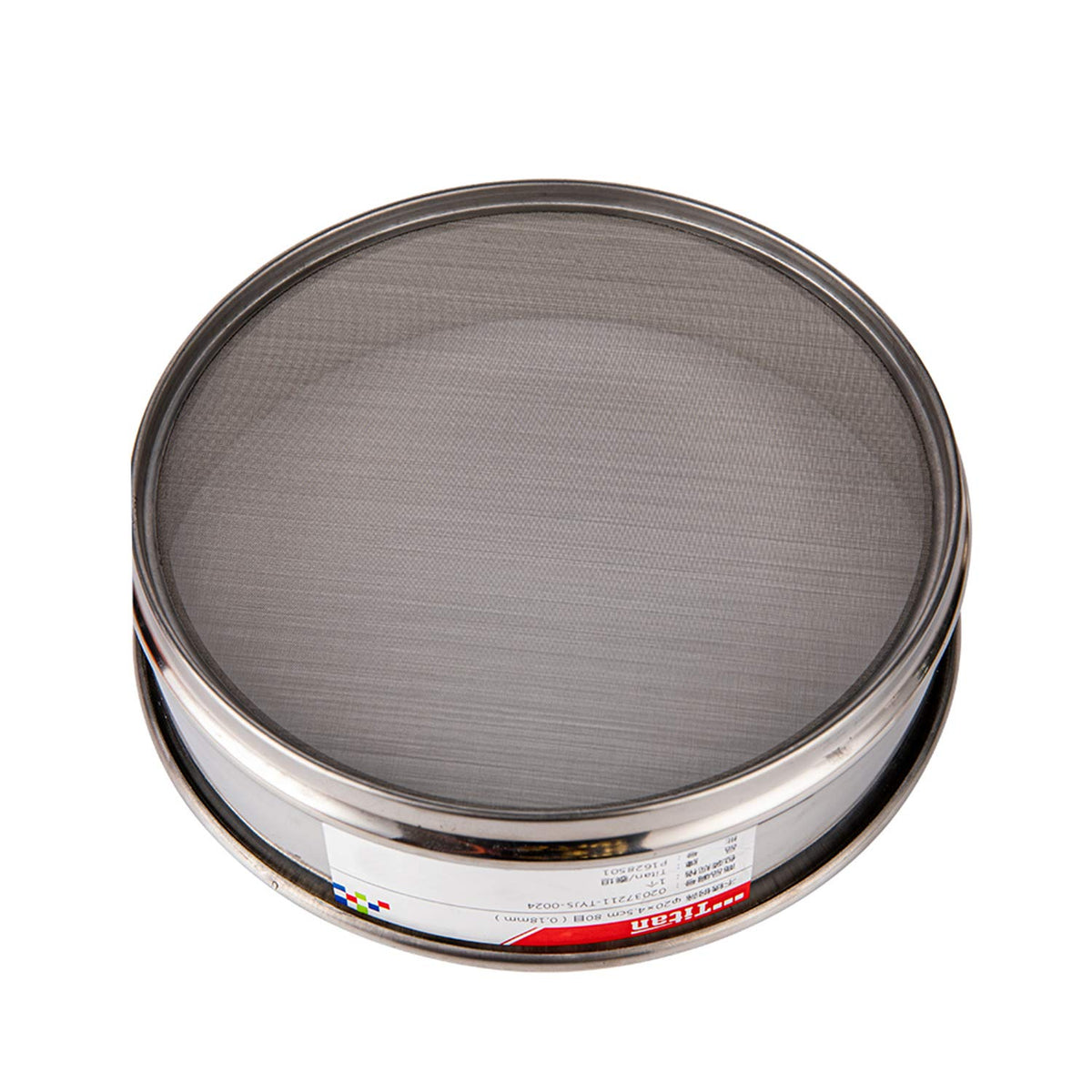 φ20×4.5cm 5 Mesh 304 Stainless Lab Sieves Economy Test Sieve 304 Stainless Steel Wire Cloth（5mm） - Colors B