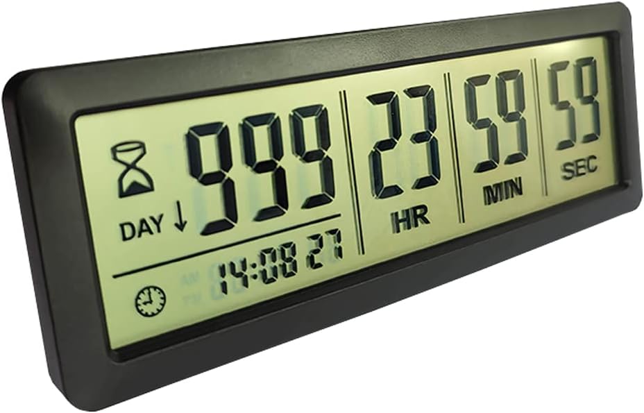 Digital Dual Kitchen Timer, Multiple Channels Countdown Timer | 3-Groups Triple Timer with Magnet-Back Memory-Preset Large Display Adjustable Volume, 3A Battery Included, Ideal for Cooking
