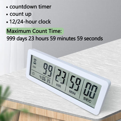Digital Dual Kitchen Timer, Multiple Channels Countdown Timer | 3-Groups Triple Timer with Magnet-Back Memory-Preset Large Display Adjustable Volume, 3A Battery Included, Ideal for Cooking