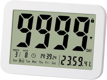 Digital Dual Kitchen Timer, Multiple Channels Countdown Timer | 3-Groups Triple Timer with Magnet-Back Memory-Preset Large Display Adjustable Volume, 3A Battery Included, Ideal for Cooking
