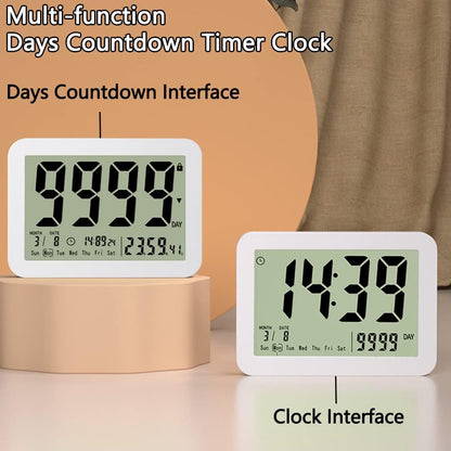 Digital Dual Kitchen Timer, Multiple Channels Countdown Timer | 3-Groups Triple Timer with Magnet-Back Memory-Preset Large Display Adjustable Volume, 3A Battery Included, Ideal for Cooking